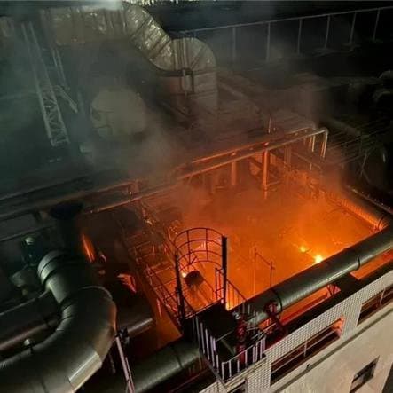 管線層火場示意